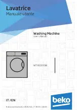 Preview for 1 page of Beko WTX61031W User Manual