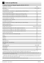 Preview for 39 page of Beko WTZ121435BI User Manual