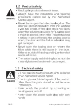 Preview for 6 page of Beko WTZ71434BI User Manual