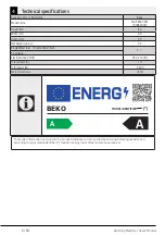 Preview for 6 page of Beko WUE 8622 XW User Manual