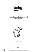 Предварительный просмотр 37 страницы Beko WUE 8736 XN User Manual