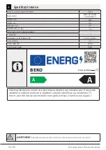 Предварительный просмотр 42 страницы Beko WUE 8736 XN User Manual