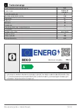 Preview for 31 page of Beko WUE6511BS User Manual