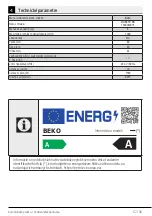 Preview for 57 page of Beko WUE6511BS User Manual