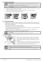 Preview for 60 page of Beko WUE6511BS User Manual