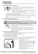 Предварительный просмотр 72 страницы Beko WUE6511BS User Manual