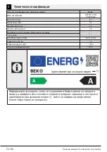 Preview for 58 page of Beko WUE6511XWW User Manual