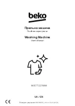 Beko WUE7512XWW User Manual preview