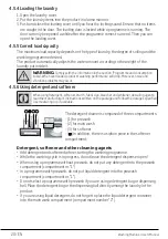 Предварительный просмотр 20 страницы Beko WX 943440B User Manual