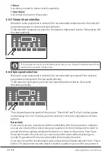 Предварительный просмотр 29 страницы Beko WX 943440B User Manual