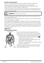 Preview for 16 page of Beko WX 943440G User Manual