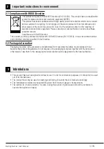 Preview for 5 page of Beko WX840430B User Manual