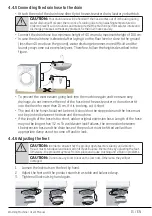 Preview for 15 page of Beko WY 124854MW User Manual