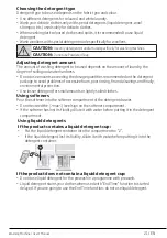 Preview for 21 page of Beko WY 124854MW User Manual