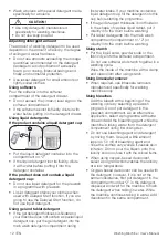 Preview for 12 page of Beko WY104344W User Manual