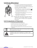 Предварительный просмотр 24 страницы Beko WY104764MW User Manual