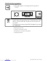 Предварительный просмотр 44 страницы Beko WY104764MW User Manual