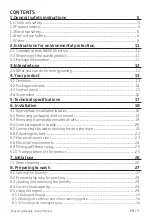 Preview for 3 page of Beko WY104PB44TW User Manual