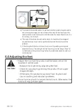 Preview for 22 page of Beko WY104PB44TW User Manual