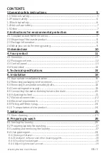 Preview for 3 page of Beko WY114764M User Manual