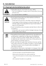 Preview for 16 page of Beko WY114764M User Manual