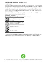 Preview for 2 page of Beko WY124854M User Manual