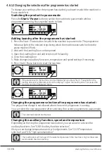 Preview for 34 page of Beko WY124854M User Manual