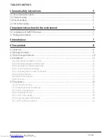 Preview for 3 page of Beko WY124PT44MW User Manual