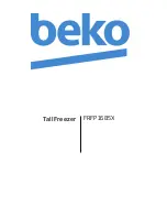 Beko1 FRFP1685X Manual preview