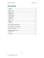 Preview for 3 page of bel Digital Audio BCR A4-4 OB User Manual