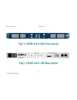 Preview for 6 page of bel Digital Audio BCR A4-4 OB User Manual