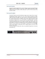 Предварительный просмотр 8 страницы bel Digital Audio BM-AV1-16SHD User Manual