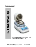 Предварительный просмотр 1 страницы BEL Engineering i-Thermo G Series User Manual