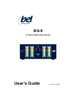 BEL BG-8 User Manual preview