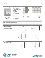 Preview for 3 page of BEL LDN40-5 Installation Instruction