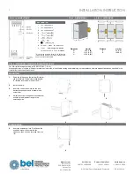 Предварительный просмотр 3 страницы BEL LEC480 Series Installation Instructions