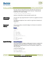 Preview for 18 page of BelAir Networks BelAir 100SN User Manual