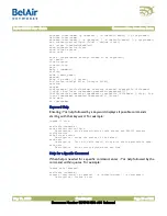 Preview for 20 page of BelAir Networks BelAir 100SN User Manual