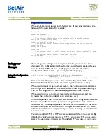 Preview for 21 page of BelAir Networks BelAir 100SN User Manual