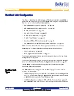 Preview for 46 page of Belair BA100 User Manual