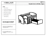 Belair Captain's Bed with Extra Single BOP 11 Assembly Instruction Manual preview