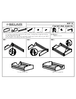 Preview for 2 page of Belair Double Captains Bed & Desk Assembly Manual