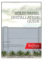 Preview for 1 page of BelAire Classic Installation Manual