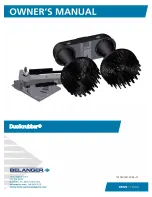 Предварительный просмотр 1 страницы Belanger DuoScrubber Owner'S Manual