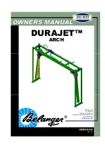 Belanger DURAJET ARCH Owner'S Manual предпросмотр