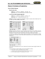 Предварительный просмотр 49 страницы Belanger SABER SL-2 Programming And Operations Manual