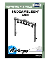 Belanger SUDZAMELEON ARCH Owner'S Manual предпросмотр