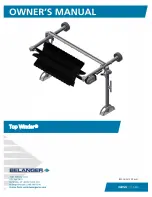 Предварительный просмотр 1 страницы Belanger Top Winder Owner'S Manual