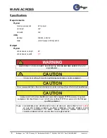 Предварительный просмотр 12 страницы Belanger Wave Across Owner'S Manual