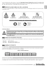 Preview for 2 page of belardi 4B Series Use And Maintenance Instructions